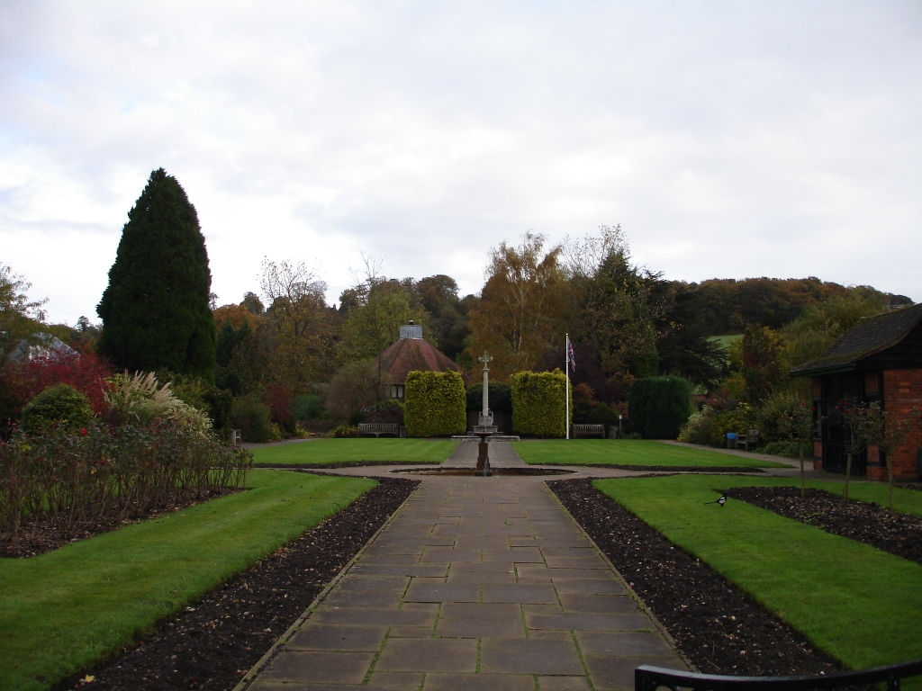 Photo of the memorial gardens in Amersham